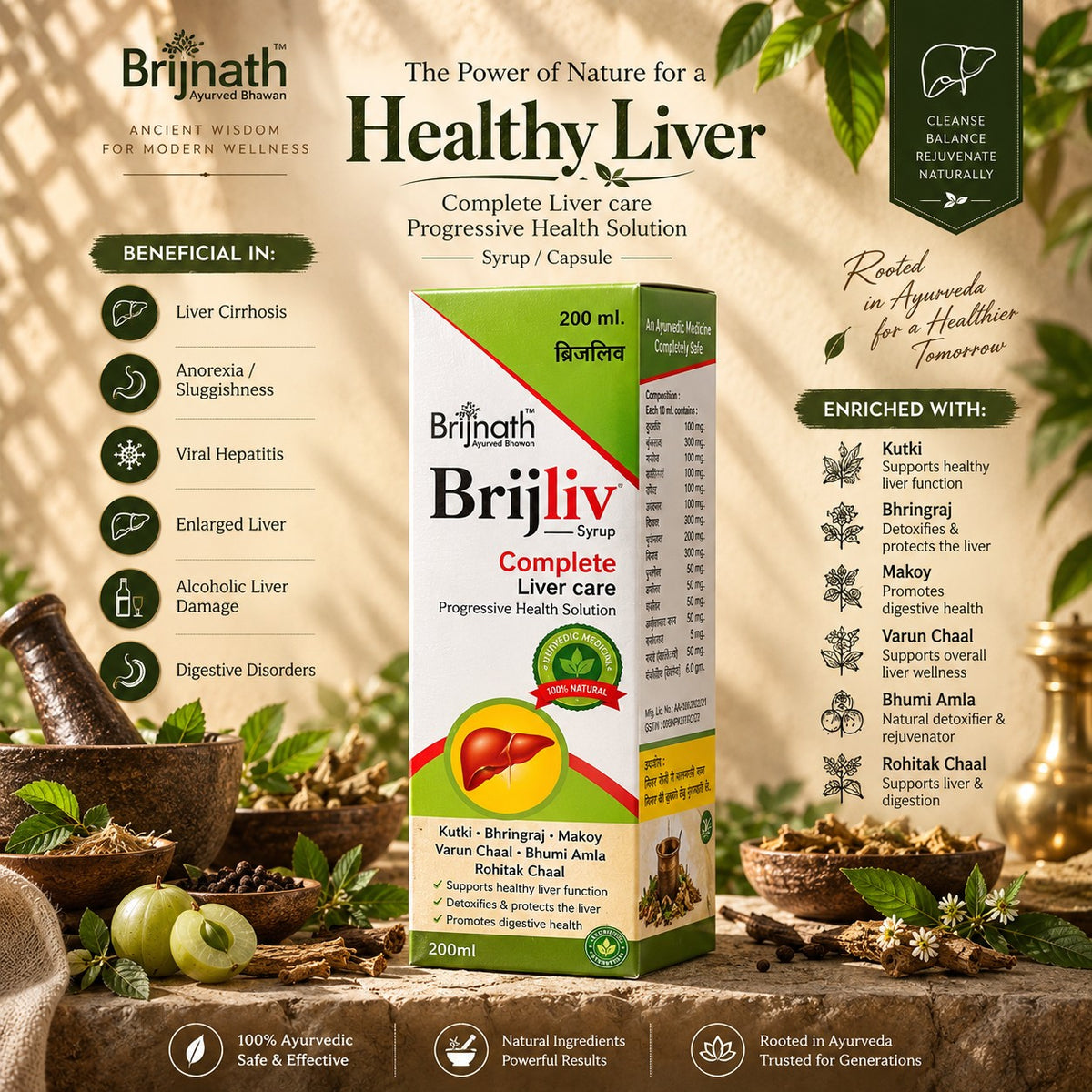Brijliv Syrup