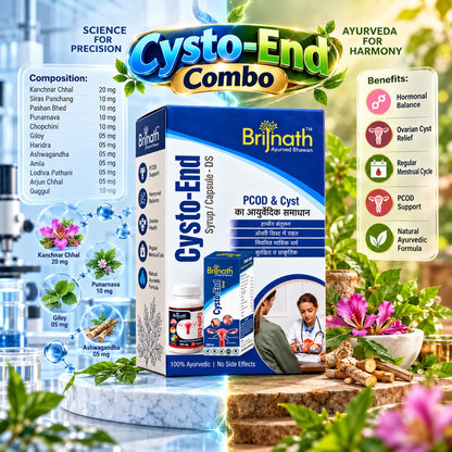 Cysto-End Capsule & Syrup Combo